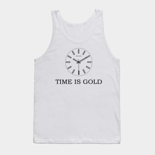 Time is Gold! Clock Tank Top